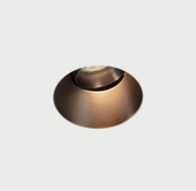 DMQ Trimless inbouwspot GU10 Moon 1 Rond Geborsteld Brons - Verstelbaar