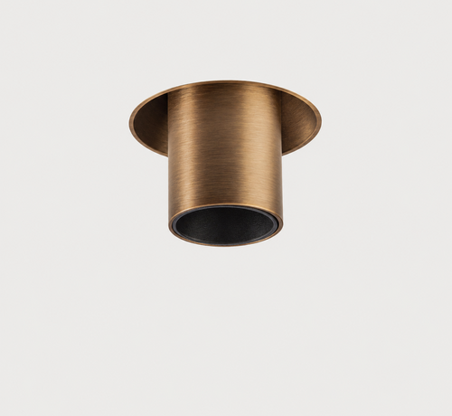 DMQ Trimless Richtspot Tube Myra – Geïntegreerde LED – Geborsteld Brons