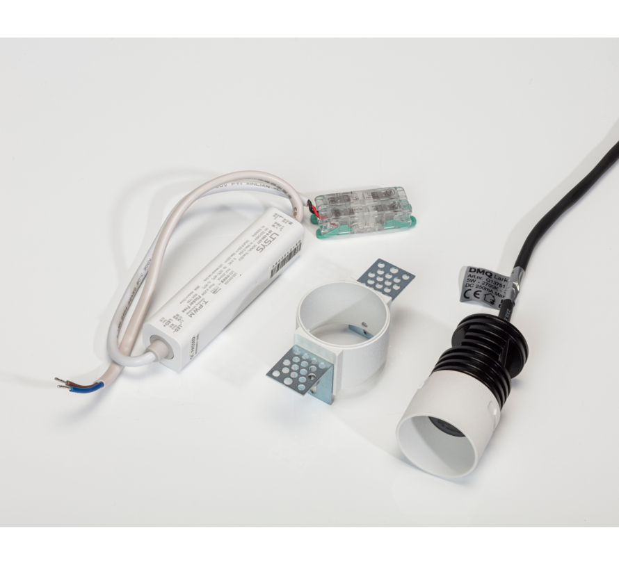 Trimless inbouwspot Lark IP65 35mm LED Wit