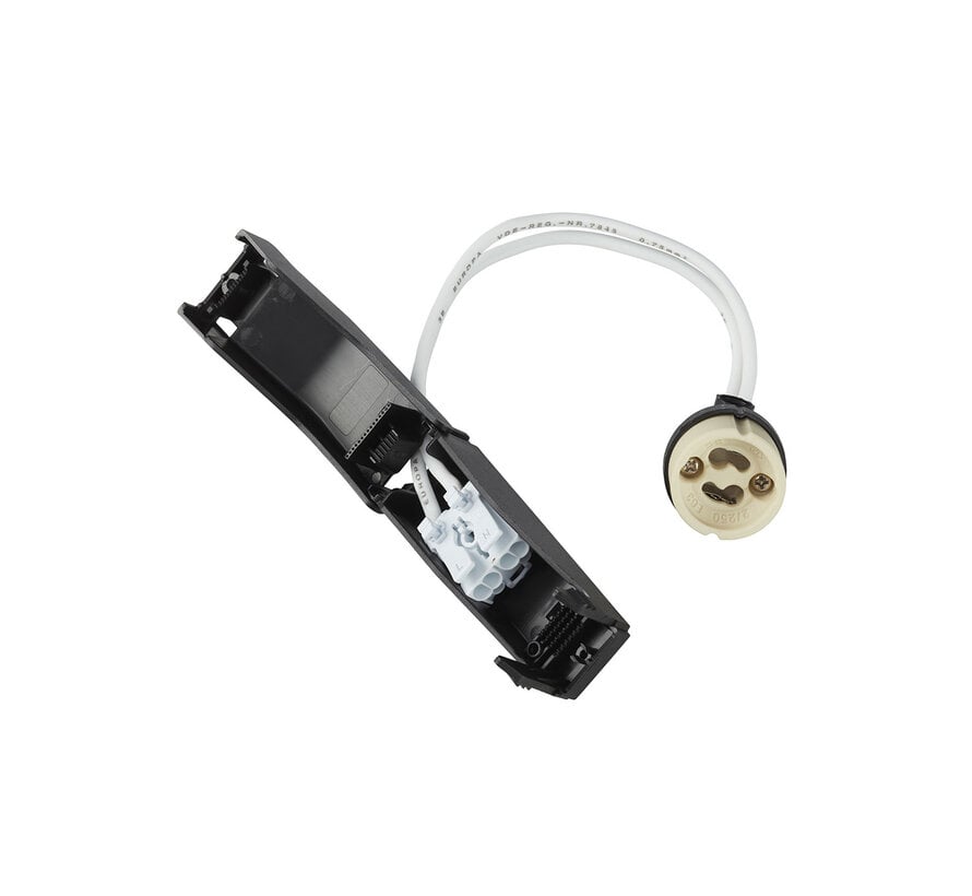 Inbouwspot GU10 Luna Rond Geborsteld gunmetal - Extra kleine rand