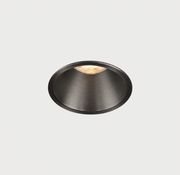 DMQ Inbouwspot GU10 Luna Rond Geborsteld gunmetal - Extra kleine rand