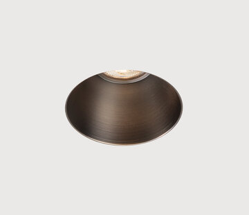 DMQ Trimless inbouwspot Moon 1 Rond Geborsteld gunmetal - LED IP54