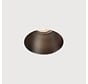 Trimless inbouwspot GU10 Moon 1 Rond - Geborsteld gunmetal