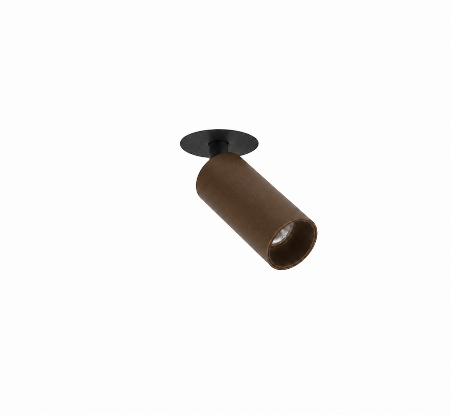 Richtspot Lark Rond LED - Mat brons