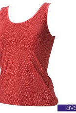Avet Ondergoed Manja microfaser singlet kleur rood of zwart met stip printje