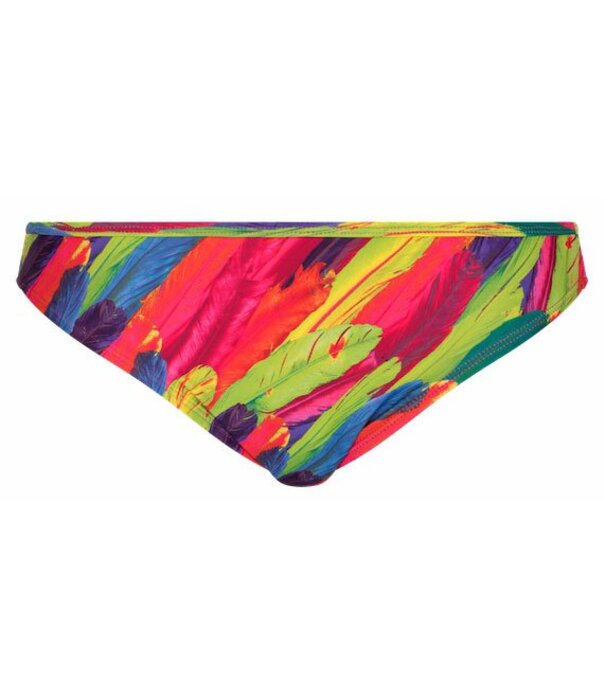 LingaDore LingaDore Rainbow bikinislip in kleurrijke tropische verenprint