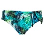 Sapph Gilli Island  hoge bikinislip kleur aqua print snake
