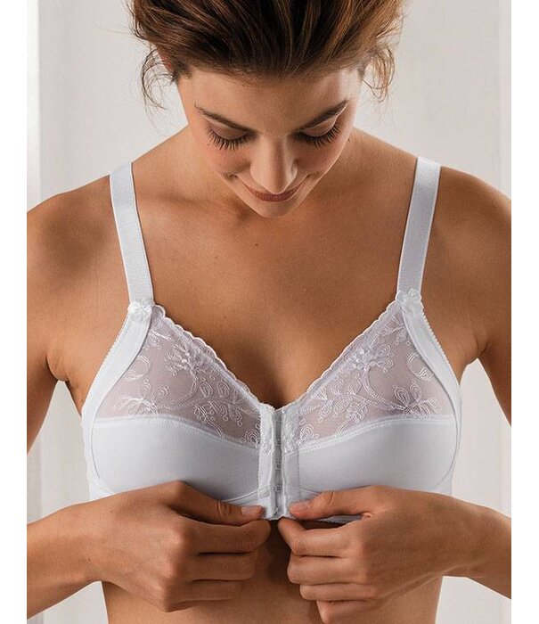 Naturana  Florence Bh zonder beugel & voorsluiting kleur wit of champagne