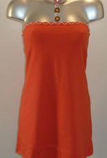 LingaDore LingaDore Sally cotton stretch strandjurkje kleur oranje
