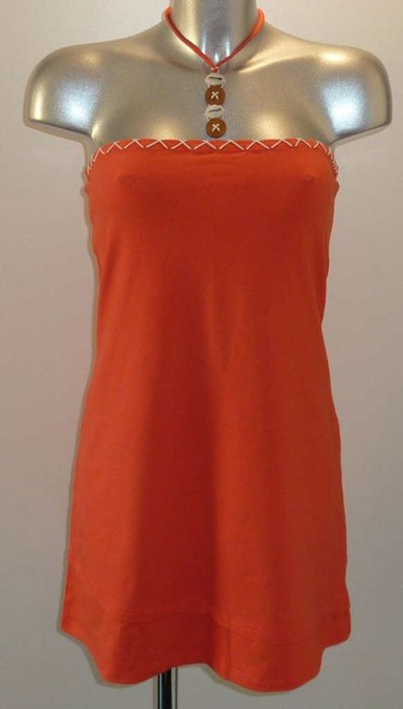 LingaDore LingaDore Sally cotton stretch strandjurkje kleur oranje