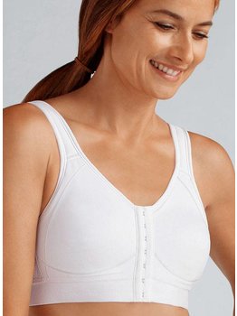 Amoena lingerie Ester prothese sportbh  zonder beugel & voorsluiting kleur wit of zwart