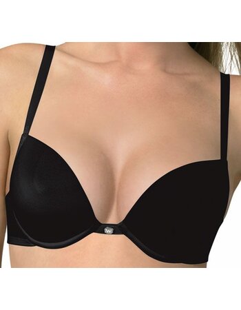 Sleek Chic T-shirt Bh met licht voorgevormde cup kleur zwart of ivoor