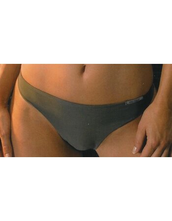 Sensitive naadloze microfaser string kleur groen, wit, poudre, nude of lila