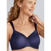 Amoena  Leticia prothese Bh zonder beugel & lichte voorvorm kleur marineblauw
