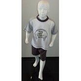 Pastunette  katoenen jongens shortama serie Levi mt 104