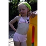 Nickey Nobel Iris meisjes halterbikini met boxer kleur roze