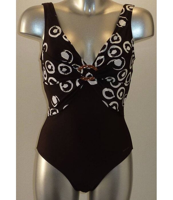 Nickey Nobel  Logan badpak zonder beugel & lichte voorvorm bruin mt 38