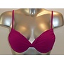 Bikinitop met beugel & dubbele gelvulling kleur cerise