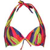 Rainbow halterbikinitop met beugel & licht voorgevormde cup