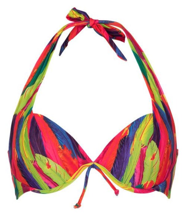 LingaDore  Rainbow halterbikinitop met beugel & licht voorgevormde cup