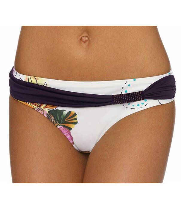 LingaDore LingaDore  Belize Bikinislip wit met print