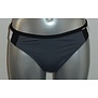 Whitehaven Beach Bikinislip mt L kleur grijs met wit & zwart