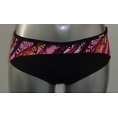 Sapph  River Bay Shorty mt L zwart print rainbow