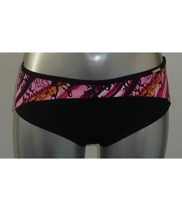 Sapph Sapph  River Bay Shorty mt L zwart print rainbow