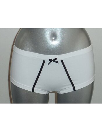 Free Feeling twee-delig microfaser boxershortset in  kleur wit & zwart