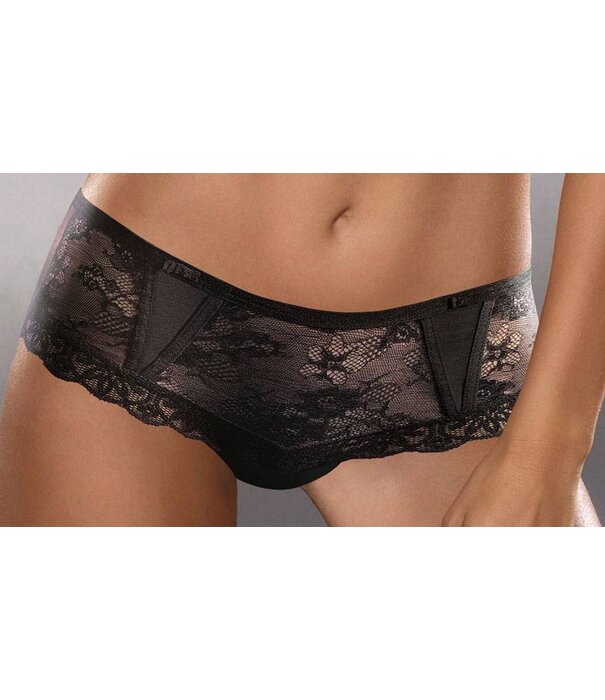 Wonderbra Wonderbra  Chic Lace Heupboxershort kleur zwart of  wit