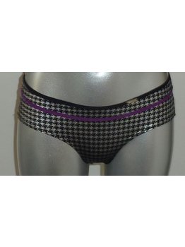 Sapph Sapph Isis microfaser heupboxer purple print piede de poule mt S