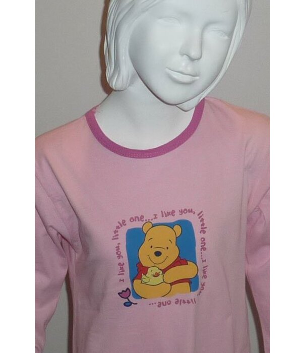 Studio 100 Winnie de Pooh katoenen meisjes nachtjurkje kleur roze
