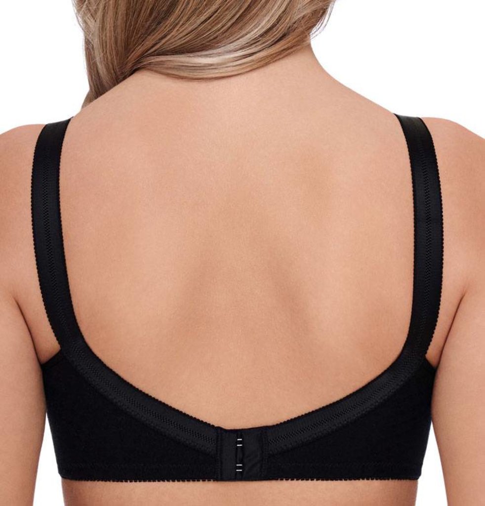 Susa  Susa Topsy Plus Isa BH Zonder Beugel – Hoog Katoen Gehalte – Wit, Zwart & Huid