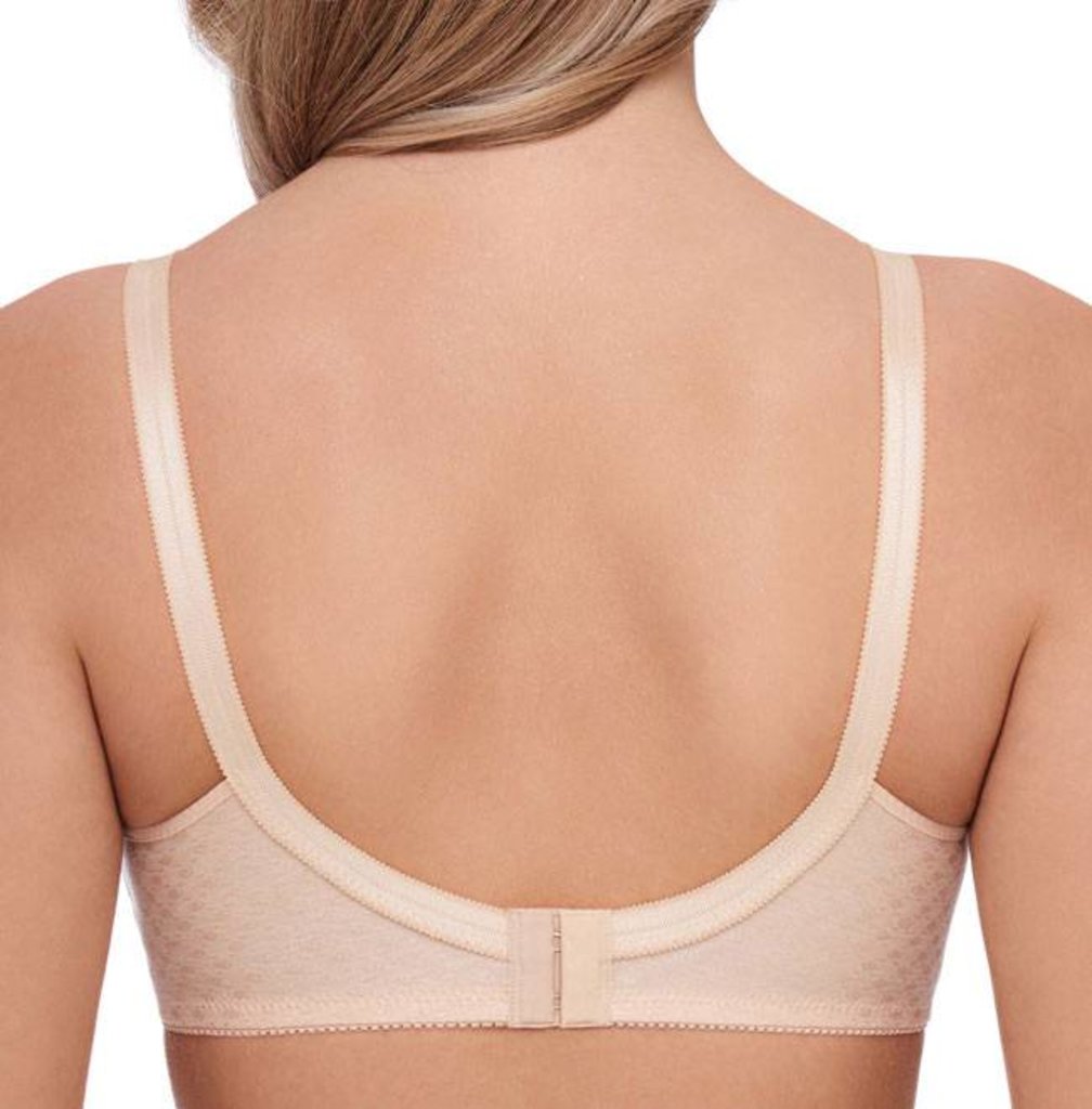 Susa  Jasmine Bh zonder beugel in wit, zwart & huidkleur