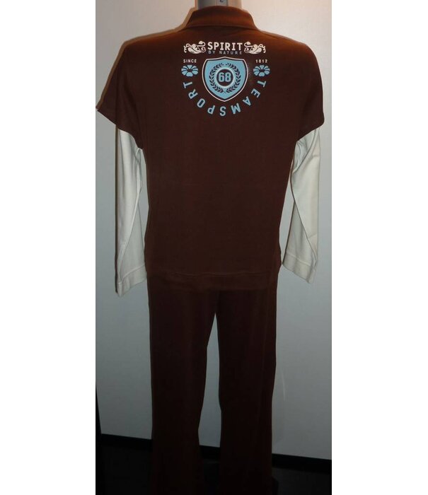 Pastunette Spirit by nature katoenen huispak kleur bruin