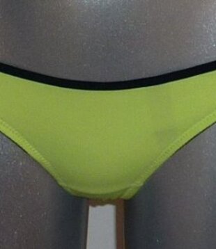 Sapph Velvet microfaser heupstring mt S limegroen of mt M kleur zwart