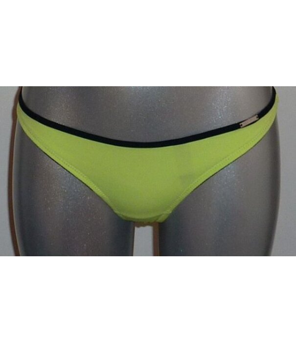 Sapph Sapph Velvet microfaser heupstring mt S limegroen of mt M kleur zwart