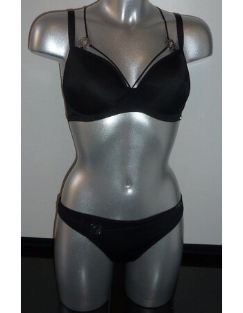 Flame Bh met licht voorgevormde cup kleur zwart