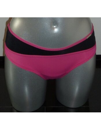 Sapph  Sizzle microfaser heupboxer kleur pink met zwarte bies mt XXL