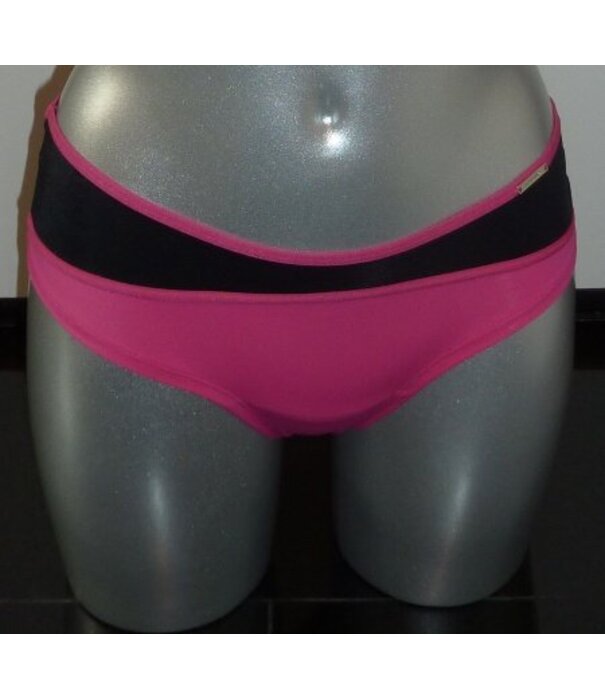 Sapph Sapph Sizzle microfaser heupboxer kleur pink met zwarte bies mt XXL