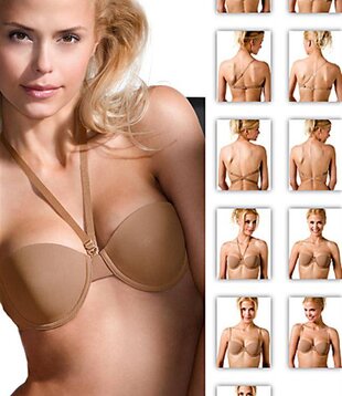 Sensitive Multiway Strapless Bh kleur nude mt D70