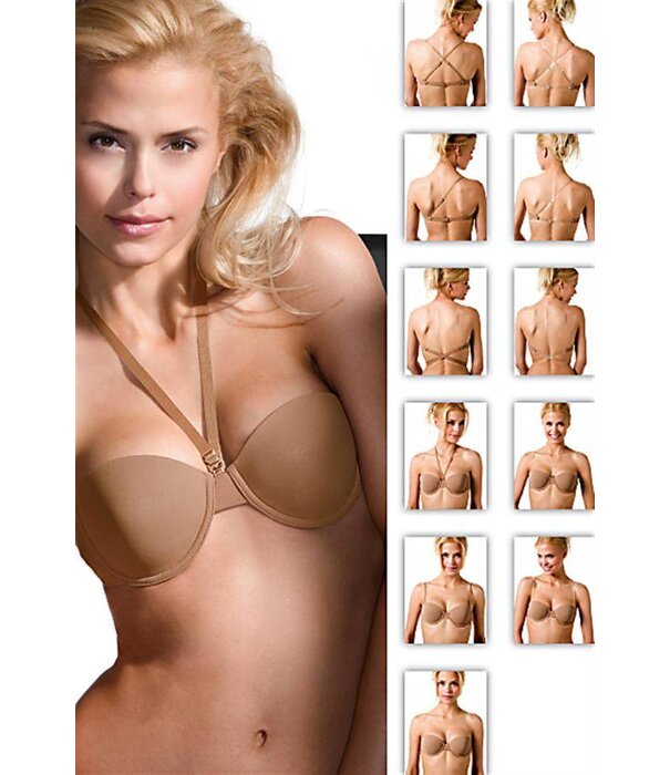 After Eden  Sensitive Multiway Strapless Bh kleur  nude mt D70