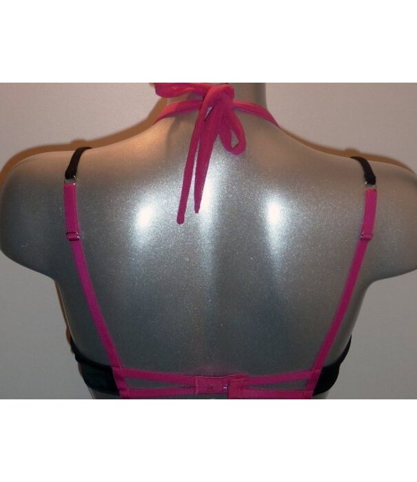 Sapph Sapph Envy Bh met licht voorgevormde cup zwart-pink mt A80