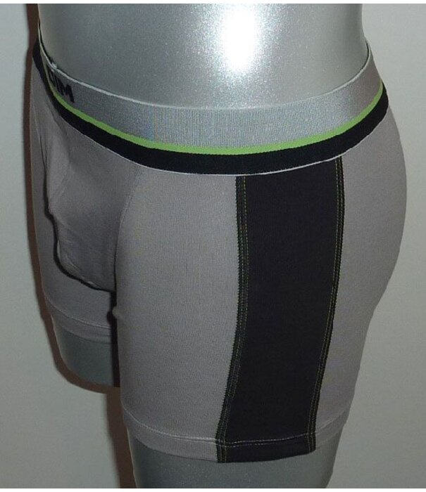Dim  Dim  Dynamix cotton stretch boxershort grijs mt L & XL of zwart mt M