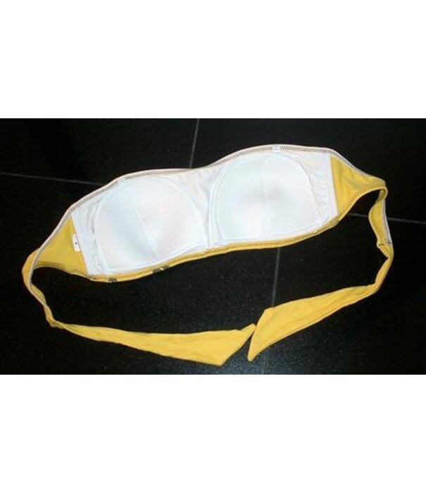 Banana Moon  Marco After Bandeau bikinitop met shorty kleur geel mt  36 of 38