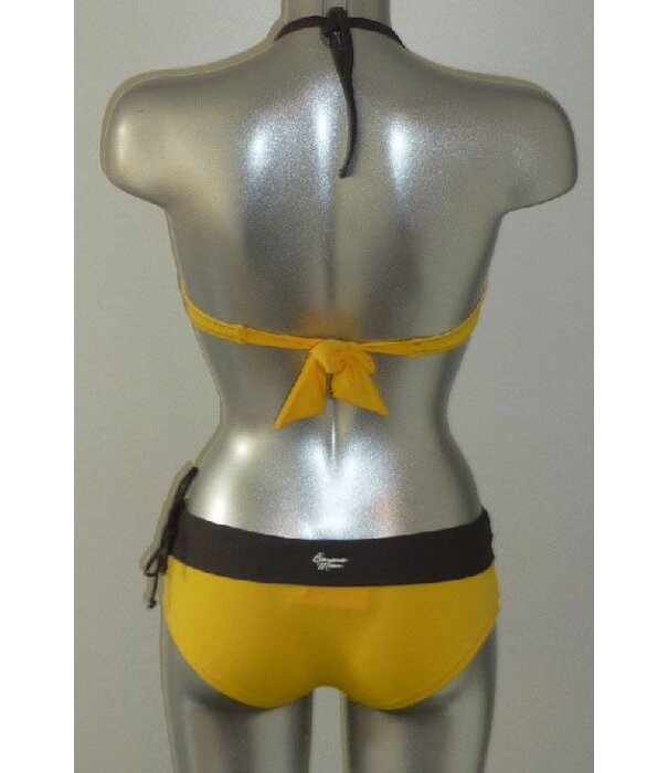 Banana Moon  Marco After Bandeau bikinitop met shorty kleur geel mt  36 of 38