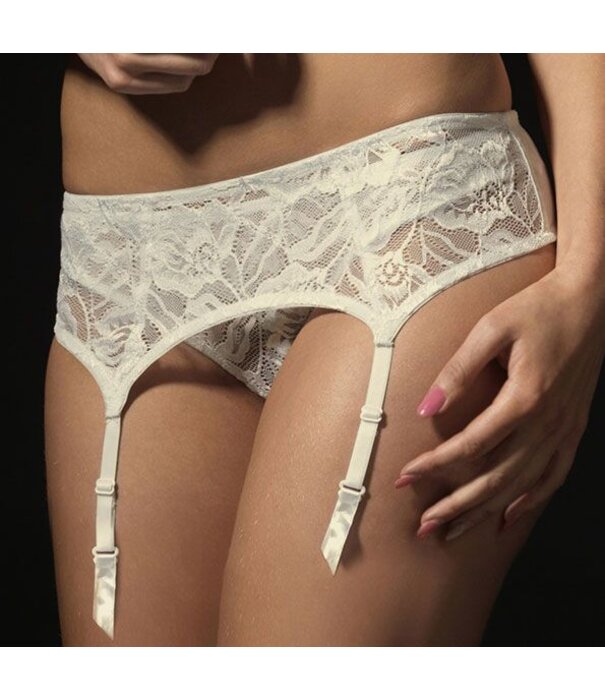 After Eden After Eden Anna jarretelgordel kleur wit, rood, zwart & champagne