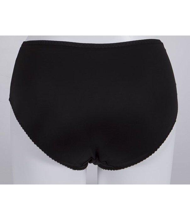 Syl Design Syl Design Kali Maxi Slip microfaser kleur zwart mt 42 t/m 54