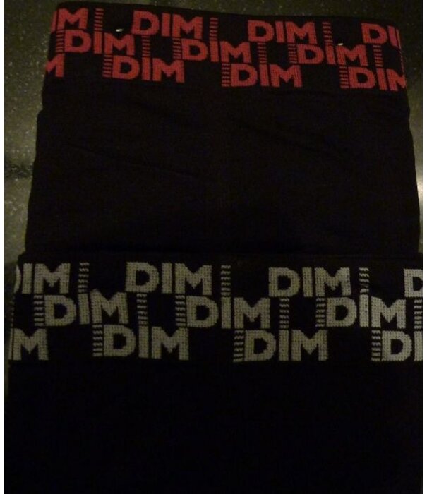 Dim  Dim Fusion naadloos microfaser boxershortset mt M kleur zwart