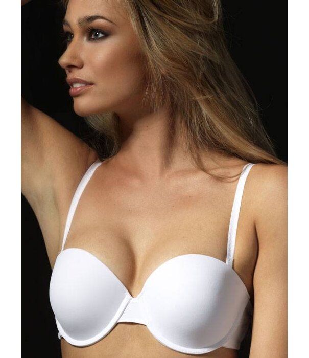 After Eden After Eden Sensitive Strapless Bh dubbele gelvulling de kleur zwart of wit